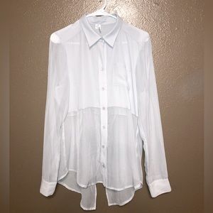 Studio Y Women’s Long Sleeve Button-Up Blouse